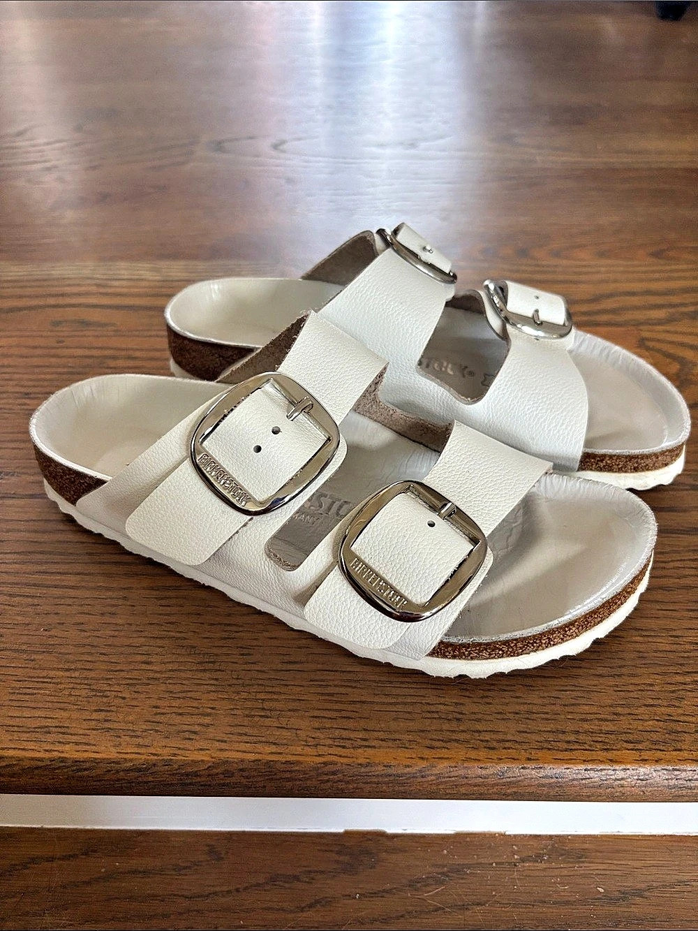 Birkenstock Arizona Big Buckle Sandals White EU 38
